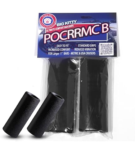 2 set van Motorfiets Elastische Foam Slip-on Anti Trillingen Comfort Stuur Grip Cover