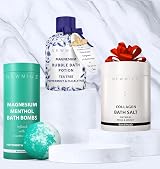 New Miuz Menthol Fizzing Eucalyptus Peppermint Epsom Salt Bath Bomb Sore Muscle view 7