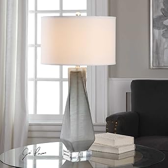charcoal grey table lamp
