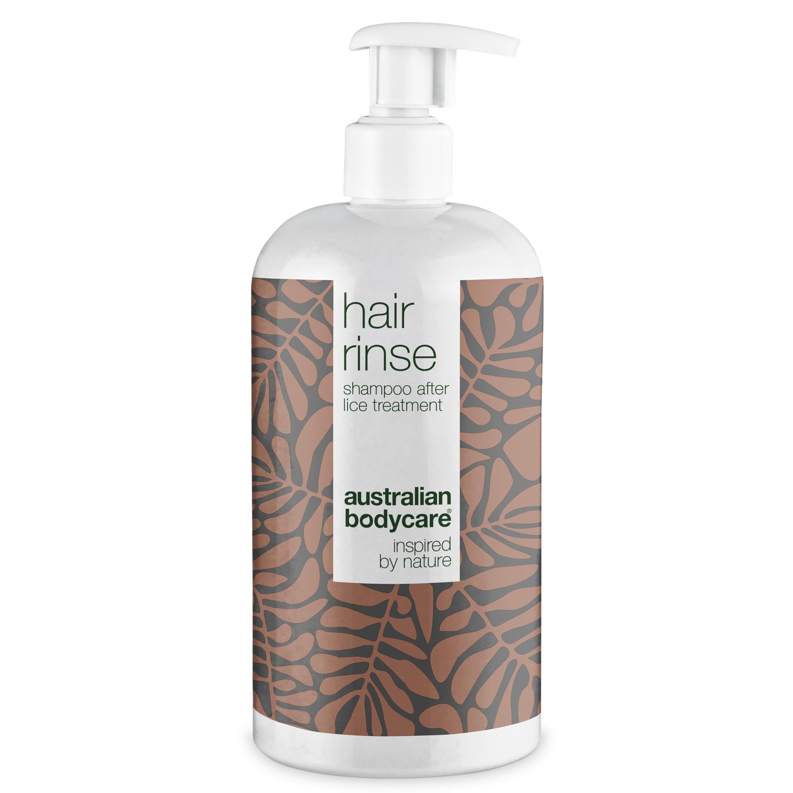 Australian Bodycare Hair Rinse 500ml - Shampoo After Treatment for lice | Tea Tree Oil Treatment Shampoo with 100% Pure Tea Tree Oil