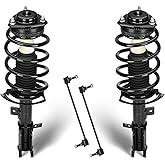 Front Struts Assembly Shock &amp; Sway Bars End Links Fit for Chrysler 200 2.4L L4 Sedan 2011-2014, for Sebring Sedan 2007-2010, for Dodge Avenger Sedan FWD 08-14, Replace for 271130 K750385