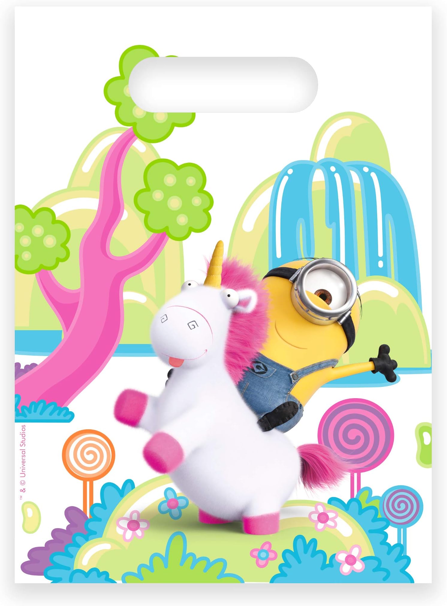 Universal Despicable Me Fluffy Party Bags 6CT