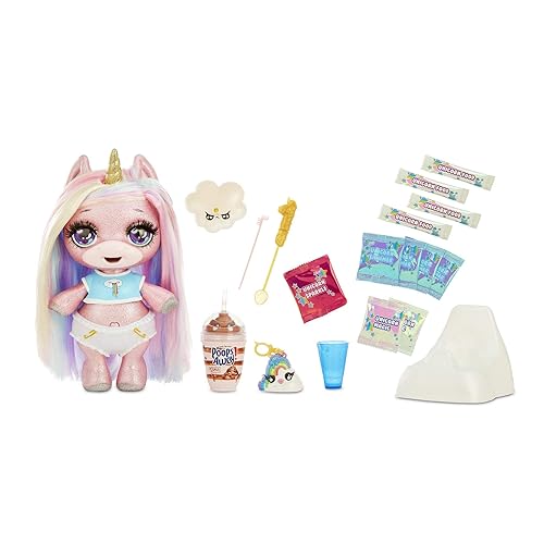 Poopsie Surprise Glitter Unicorn- Pink Or Purple, Multicolor
