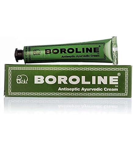 Crème Antiseptique Ayurvédique BOROPLUS - 50 Ml, Douce, Non Grasse, à Base De Plantes