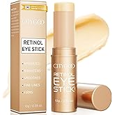 CITYGOO Retinol Eye Stick Hydrating: Dark Circle & Puffiness Balm with Retinol & Collagen - Anti Aging Wrinkle Cream For Women - Travel Friendly and Korean Skin Care 0.35oz/10g