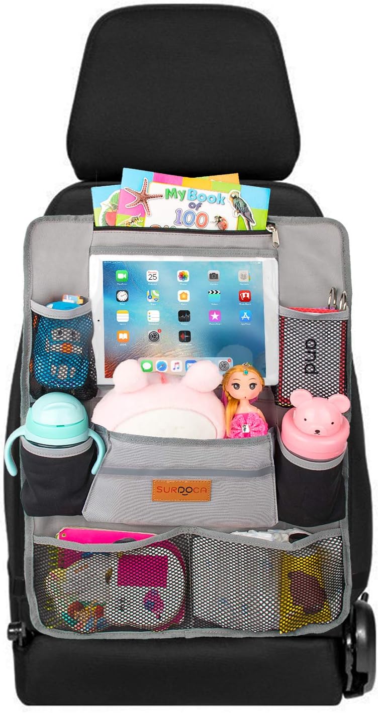 Best car seat organizer gray