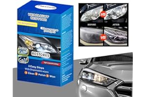 Plextone Headlight Restoration Kit Easy to Restore Dull Faded and Discoloured Headlights and Taillight