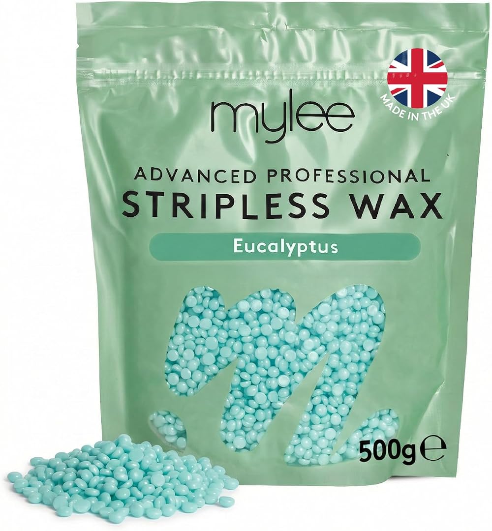 Mylee Advanced Stripless Wax 500g Eucalyptus Beads for Body Face Bikini