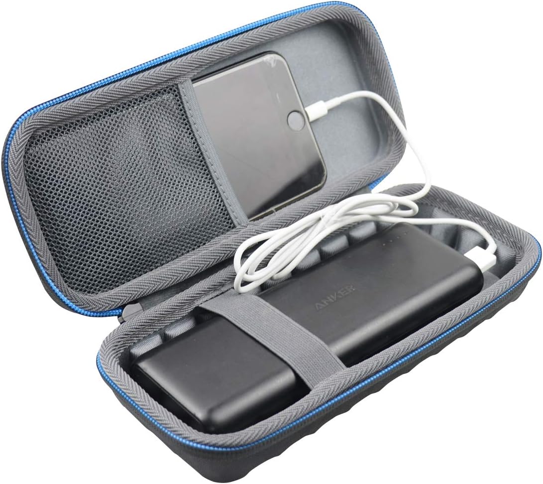 SANVSEN Hard Case for Anker PowerCore Elite 20000 Portable Charger 20000mah Power Bank Fast Recharging Battery by