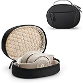 Soft Case for Beats Studio Pro/Sony WH-1000XM4/ Sony WH-XB910N/ Beats Studio3 Headphone, Soft Shell Travel Protective Carrying Cover Storage Bag, Black