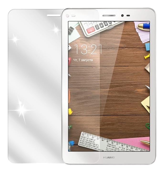 dipos I 2X Schutzfolie klar passend für Huawei MediaPad T1 8.0 / Honor T1 Folie Displayschutzfolie