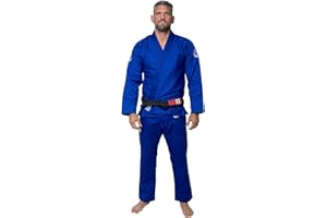 KINGZ Classic 3.0 Brazilian Jiu Jitsu Gi - Men's Lightweight BJJ Kimono - IBJJF Legal - 450gsm Pearl Weave Pro Competition
