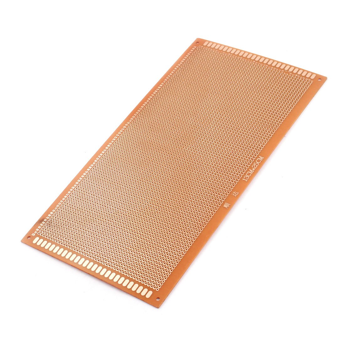 sourcingmap 25cm x 13cm One Side Prototype PCB Circuit Board Universal Stripboard