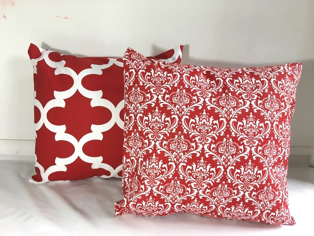 SET of TWO Pillow covers Pillow case Pillows