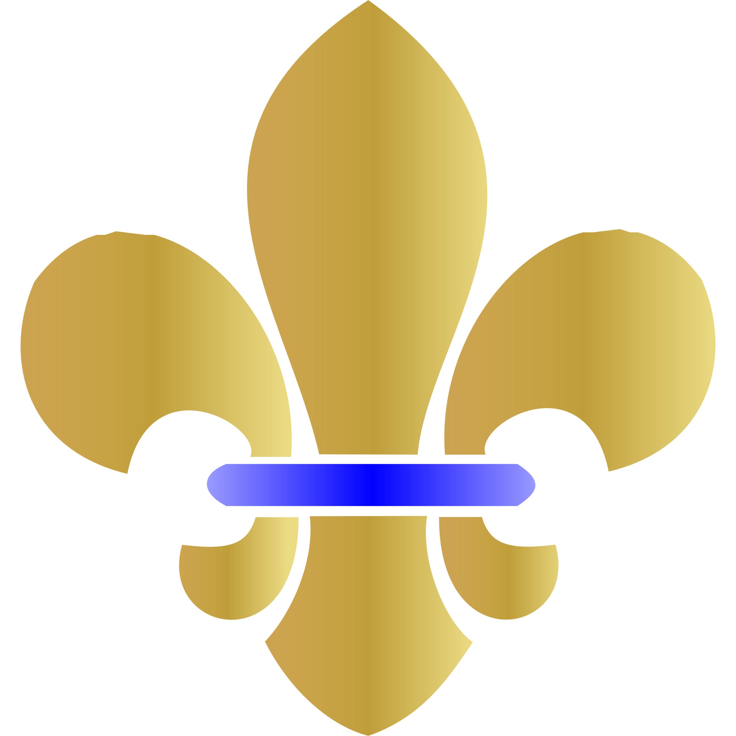 Boy Scout Fleur De Lis Stencil - 12.5 x 14cm - Reusable Iris Sword Lily Fleur-de-lis Fleur-de-LYS Wall Stencil Template