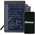 Boogie Board Blackboard Authentic Reusable Notebook with Note-Size Writing Tablet with Stylus, Instant Erase and Templates (5.5”x 7.25”)