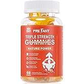 PRETANT- Prostate Health Supplements for Men, Astaxanthin + Lycopene Gummies – Antioxidant Supplement for Prostate & Heart Health, Natural Tanning Supplement, Eye & Skin Support – 30 Servings, Vegan