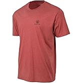 Beretta Men's Legacy Casual Durable Active Wear Ribbed Crew Neck Logo Print Double Needle Hems Short Sleeve T-Shirt