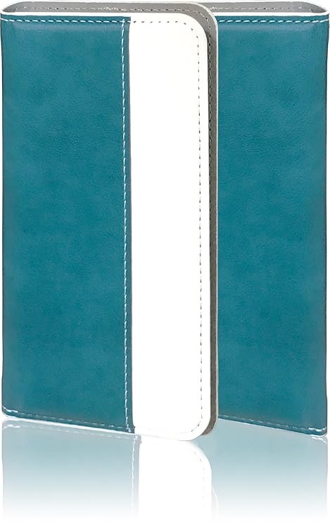 Amazon Aquos Sense Plus 手帳型ケース ターコイズ Puレザー 磁気
