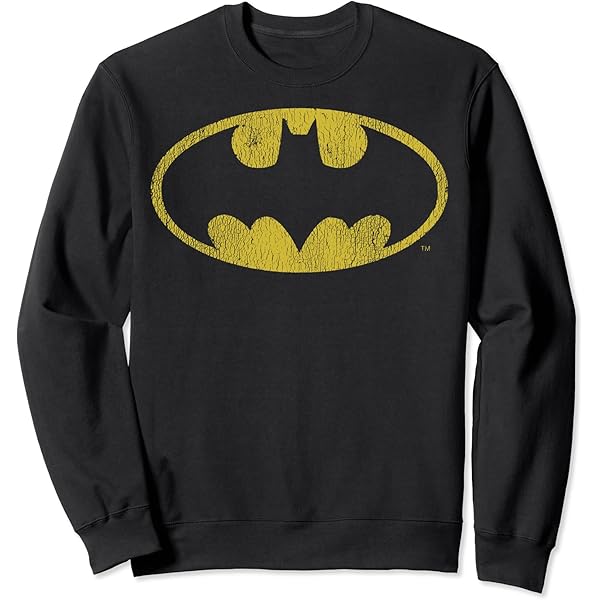 Amazon.com: DC Comics Batman Distressed Classic Logo Zip