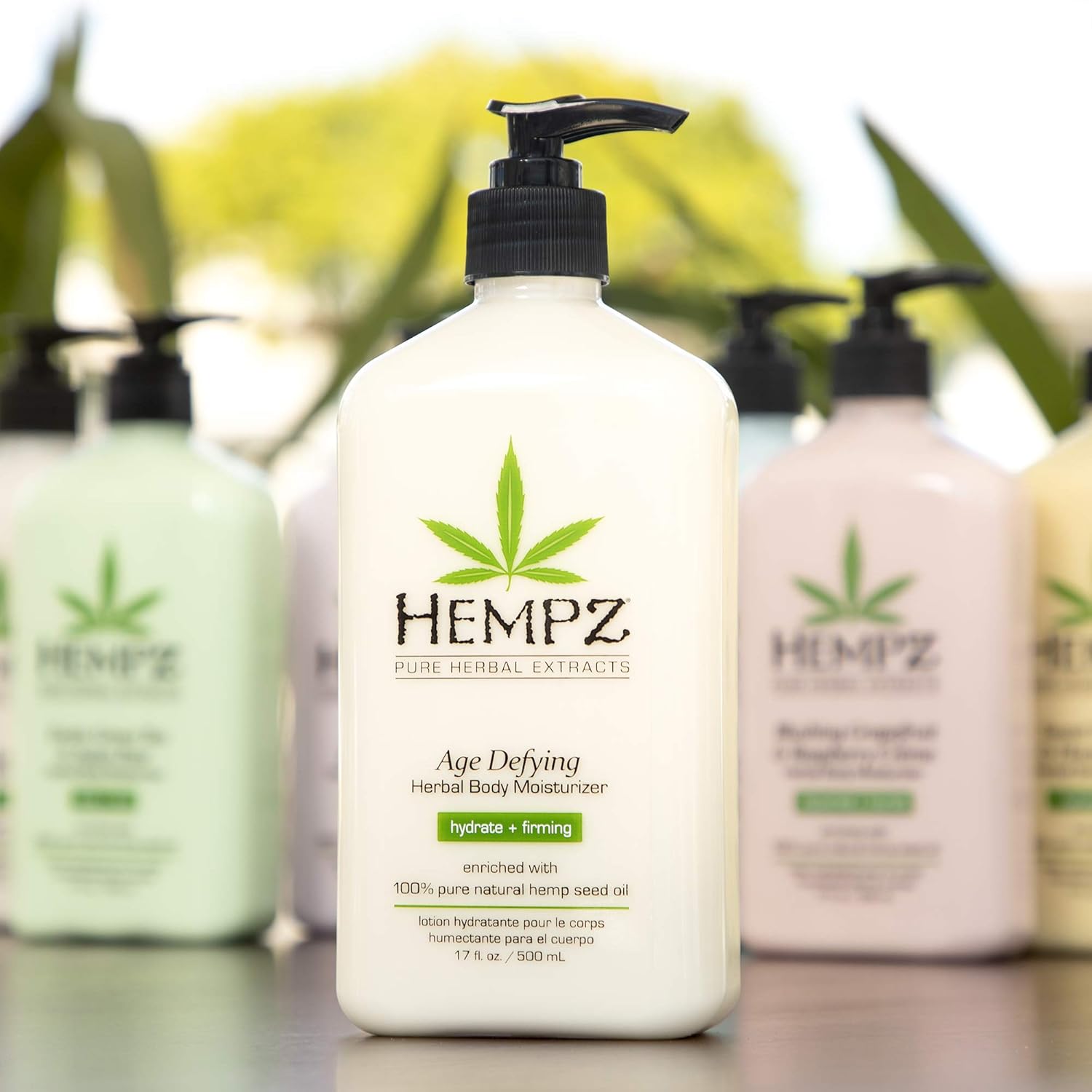 Hempz Body Moisturizer - Daily Herbal Moisturizer, Shea Butter Anti-Aging Body Moisturizer - Body Lotion, Hemp Extract Lotion - Skin Care Products, 100% Pure Organic Hemp Seed Oil : Body Lotions : Beauty