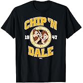 Chip 'N Dale Rescue Rangers - Collegiate Double Trouble T-Shirt