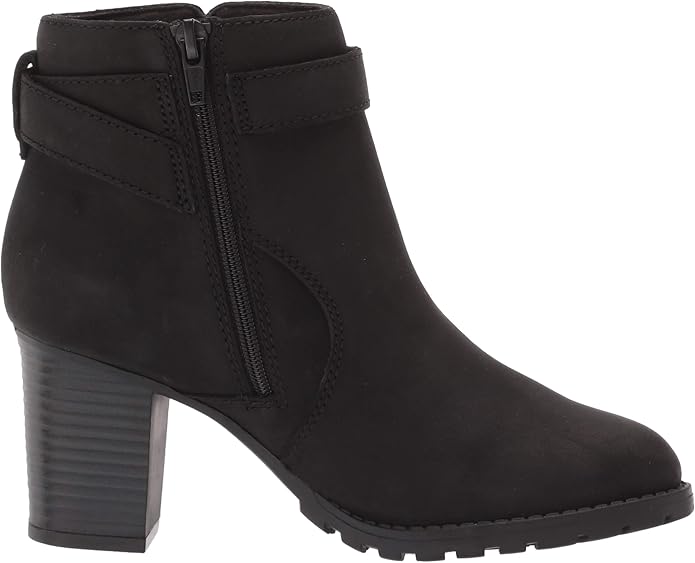 clarks verona leather booties