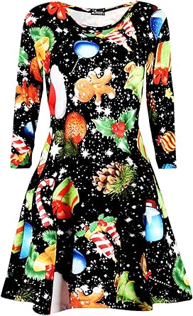 xmas swing dress