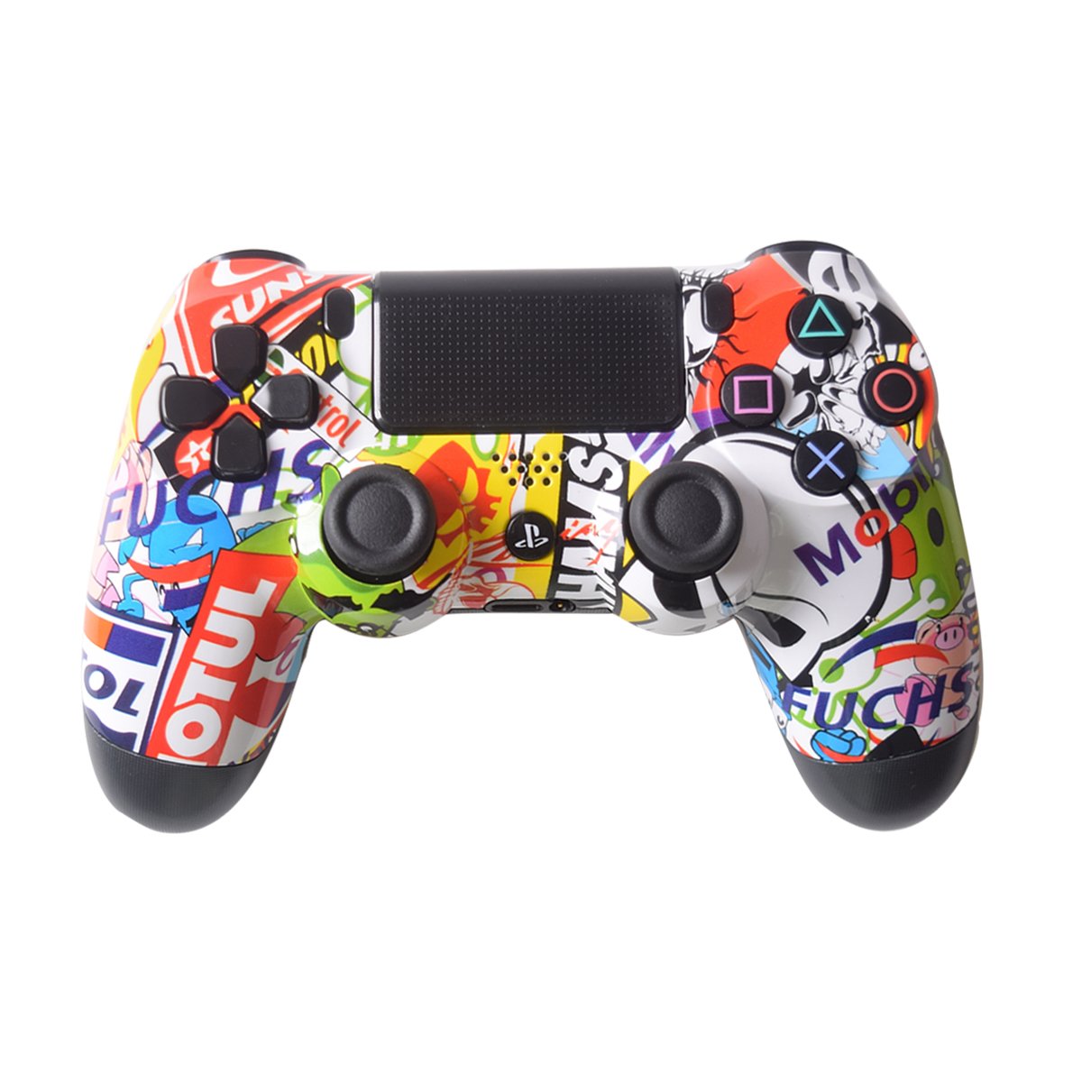 TQS Controller Front Shell für Sony PS4 Controller Case für