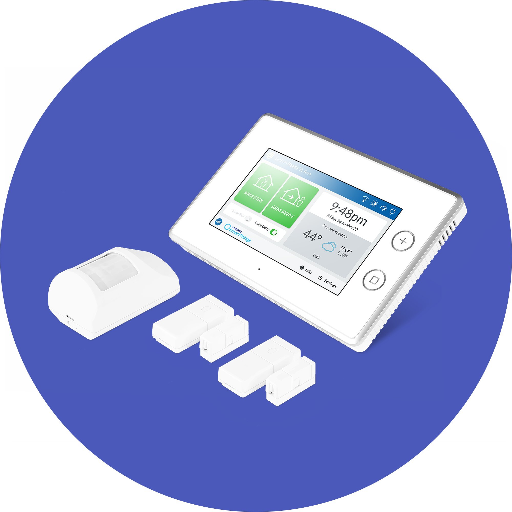 Samsung SmartThings ADT Wireless Home Security Starter Kit with DIY