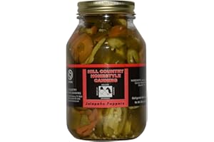 BLUEBONNET CREEK FARMS Texas Hill Country Pickled Jalapeno Peppers 32oz