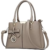 KKXIU 3 Zippered Compartments Purses and Handbags for Women Top Handle Satchel Shoulder Ladies Bags