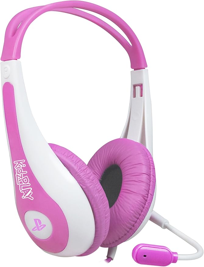 KidzPLAY Stereo Gaming Headset Pink (PS3) Amazon.co.uk PC & Video Games
