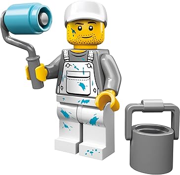 lego painter minifigure
