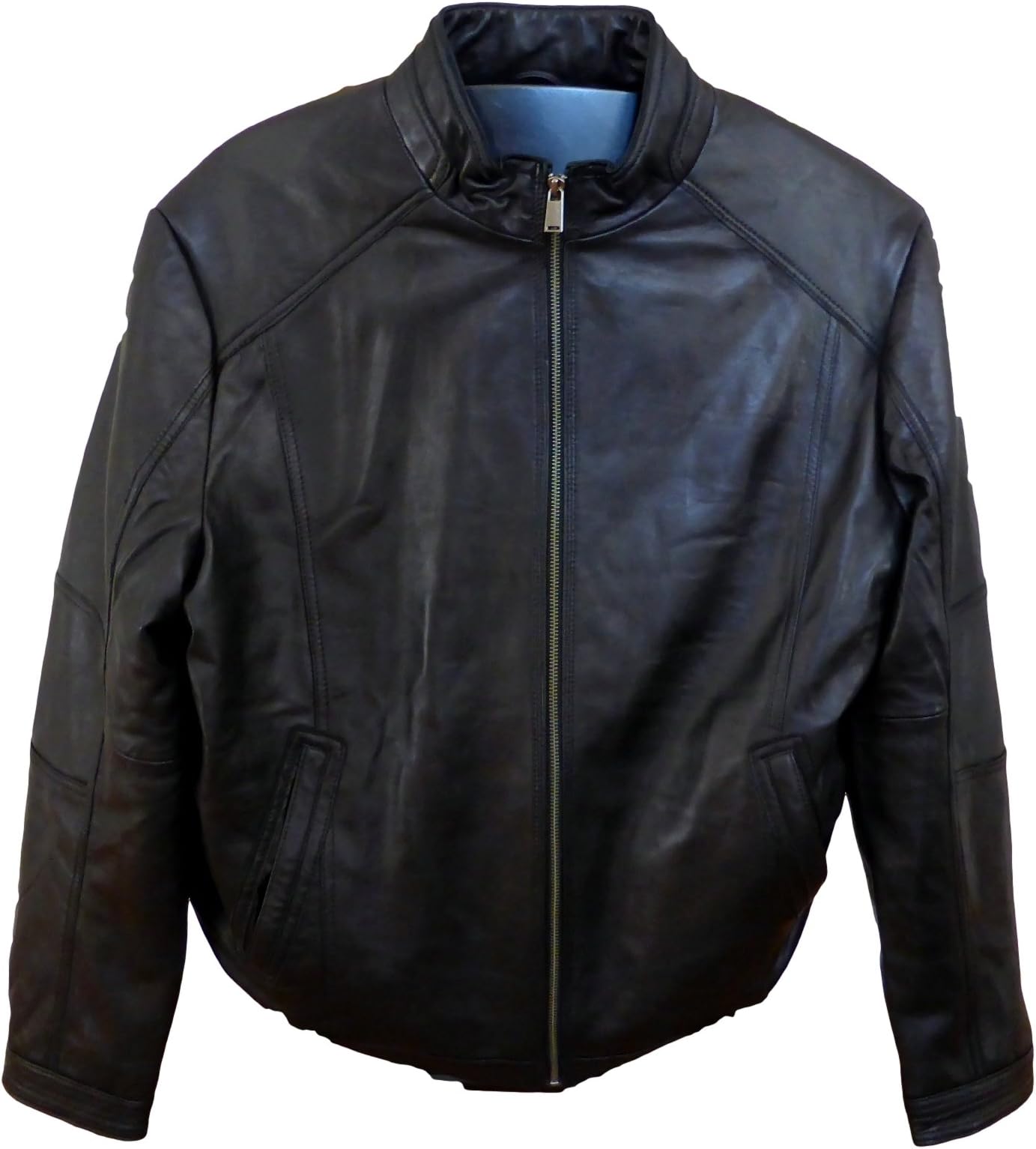 Boston Harbour Men's Leather James Dean Jacket