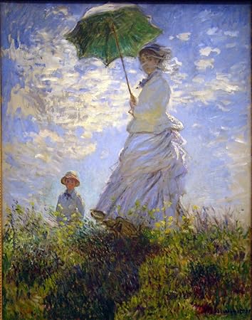 Das Museum Outlet – Monet Regenschirm – Leinwanddruck Online kaufen (152,4 x 203,2 cm)