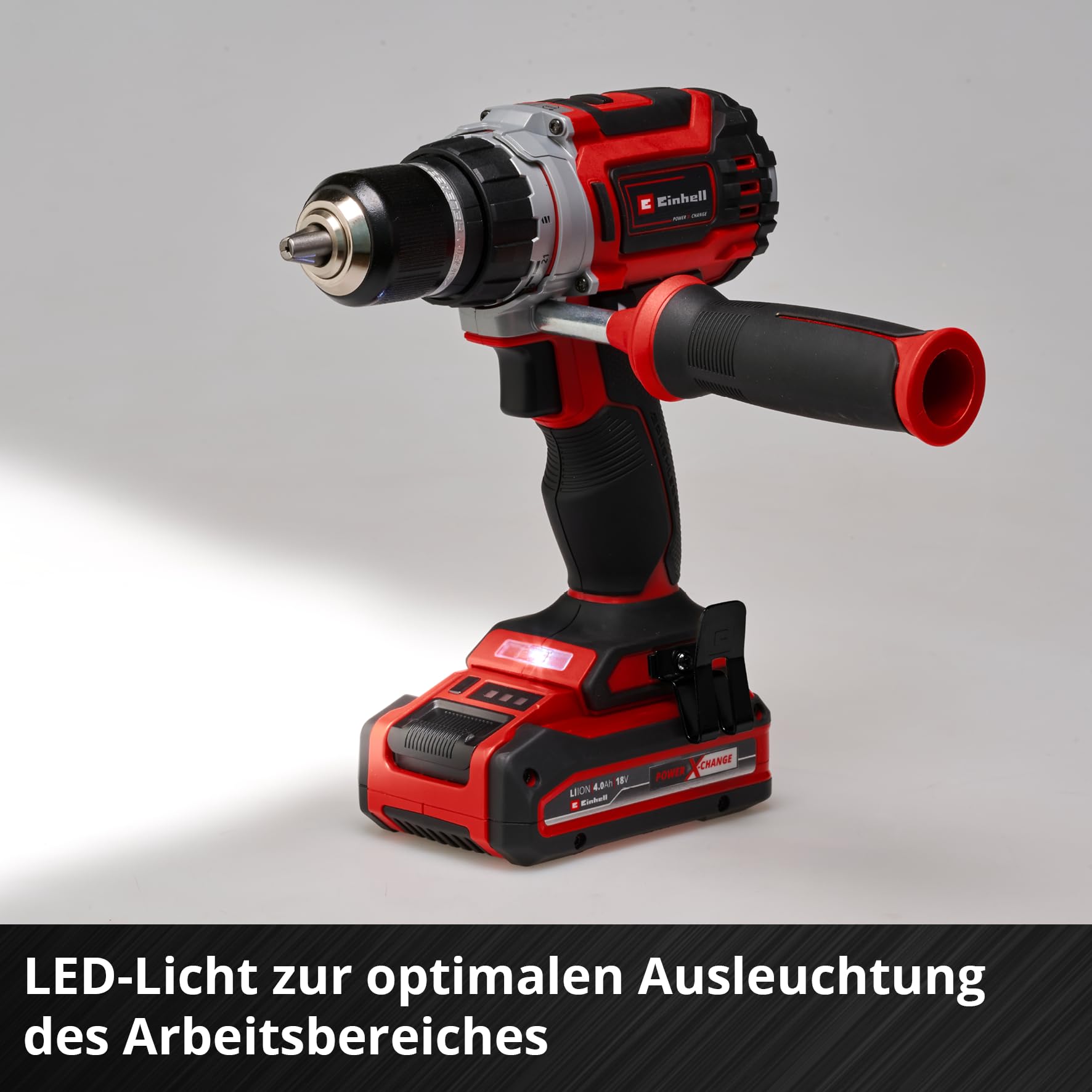 Einhell Professional Akku-Bohrschrauber TP-CD 18/60 Li BL - Solo Power X-Change (Li-Ion, 18 V, bürstenloser Motor, 13mm-Metallbohrfutter, 2-Gang-Getriebe, ohne Akku und Ladegerät) 9