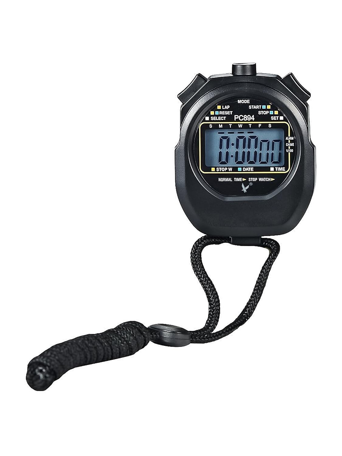 Procoach Rs 013 Water Resistant Sports Stopwatch With Time And Alarm Function Exercise Fitness Sports Outdoors Ekbotefurniture Com