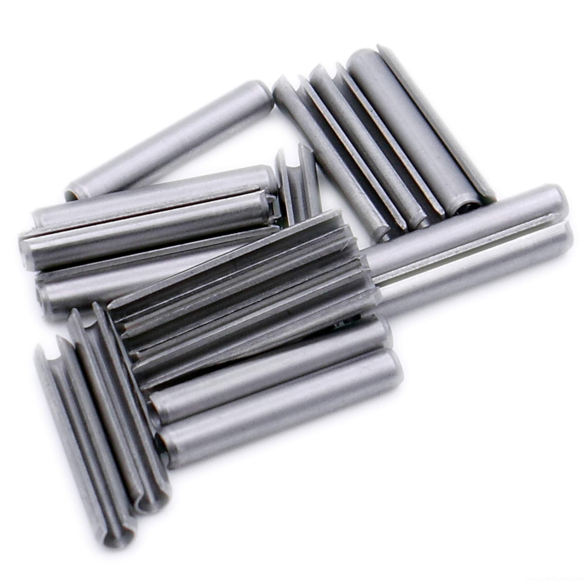 D1 (1mm x 14mm) Slotted Spring Pin (Heavy) - Stainless Steel (A1) (Pack of 20)