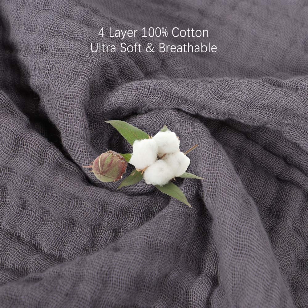 cotton muslin blankets for adults