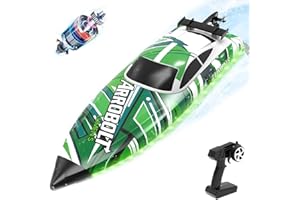VOLANTEXRC Brushless RC Boats for Adults, 35+MPH Fast Remote Control Boat for Lakes, Full Proportional Boat High Speed RC Boats for Adults (79706)