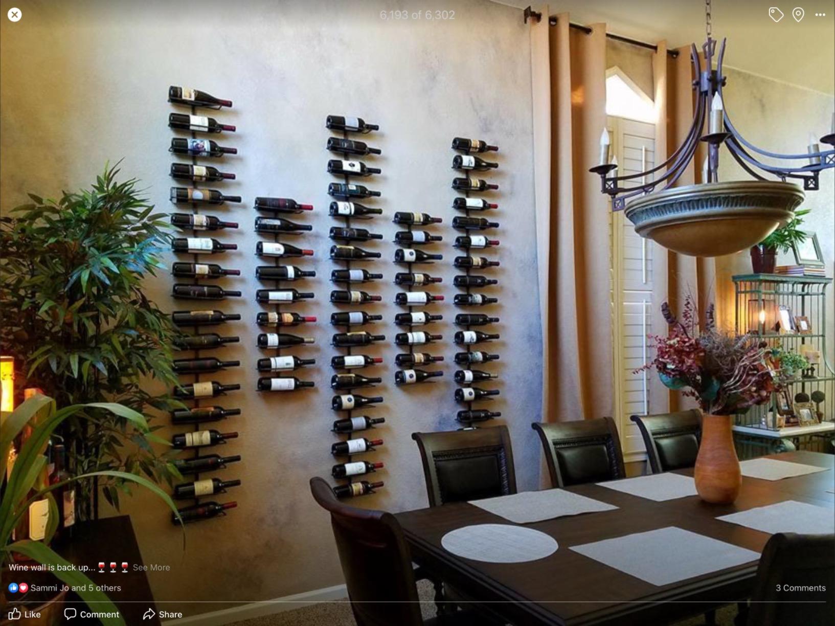 7/mo Finance Sorbus® Wall Mount Wine Rack (Holds 9 Bottles) Buy