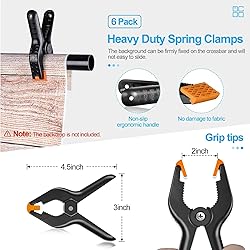 EMART Heavy Duty Backdrop Stand 10 x 12ft Photo