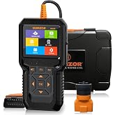 Heavy Duty Truck Scanner, NC610 Diesel Diagnostic Scan Tool for Cummins, Volvo, Detroit, Freightliner, Paccar, 2 in 1 Truck &amp; Car Engine Code Reader/OBD2 Scanner (NC610)