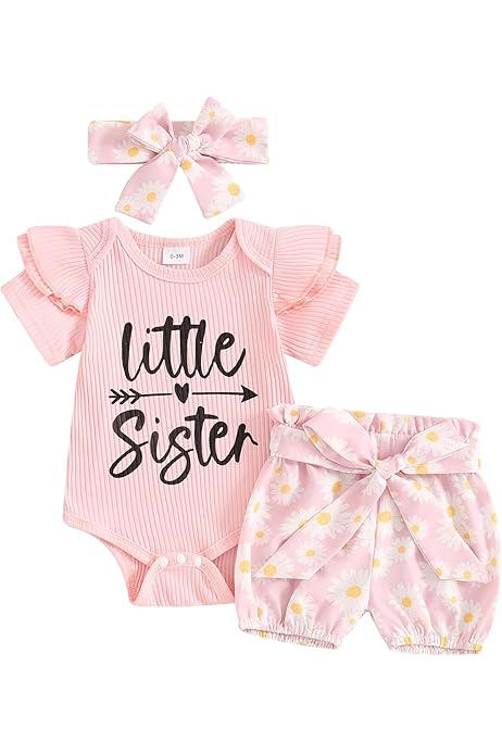 Baby Girl Outfits Canrulo Daddy's Little Girl Newborn Baby Girls