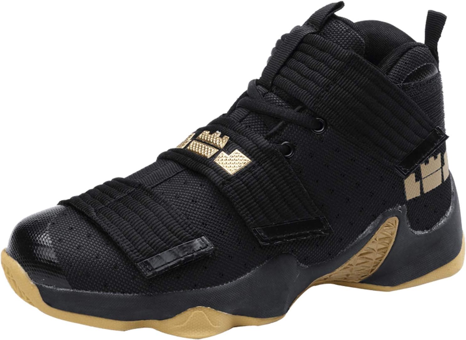 Men and Women Basketball Shoes Performance Shock Absorption Basketball Boots Trainer SneakersCushion Youth Student Basketball Shoes Basketball Boots