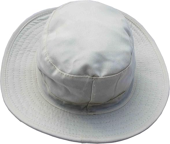 Buy Madhavi Men's Cricket Umpire Sun Hat White at Amazon.in