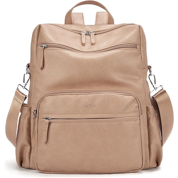 Mini Vegan Leather Backpack, Lightweight Daypack with Multiple Pockets Amazon.com: VX VONXURY Backpack Purse for Women,Lightweight  main image 3