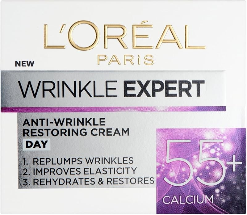 L'Oreal Paris Wrinkle Expert 55+ Calcium Day Cream 50ml Anti-Aging Face