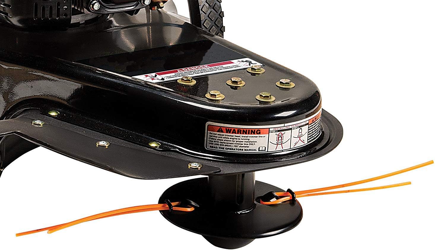 Parts Camp Trimmer Line .095 5Lb Orange Round 1430' Length Commercial Spool of line : Garden & Outdoor